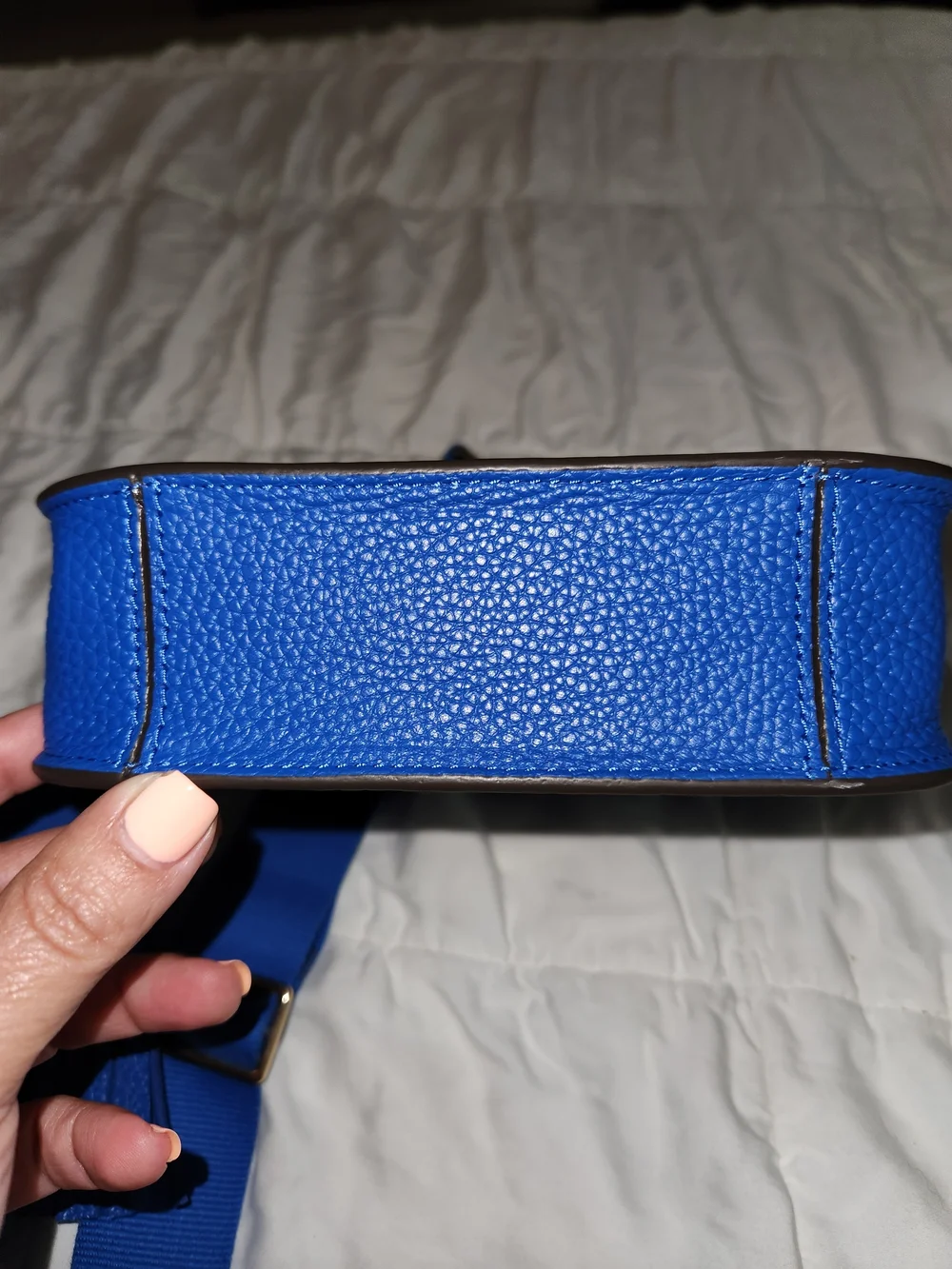 Tory Burch Kira Tassel Crossbody Bag in Deep Blue